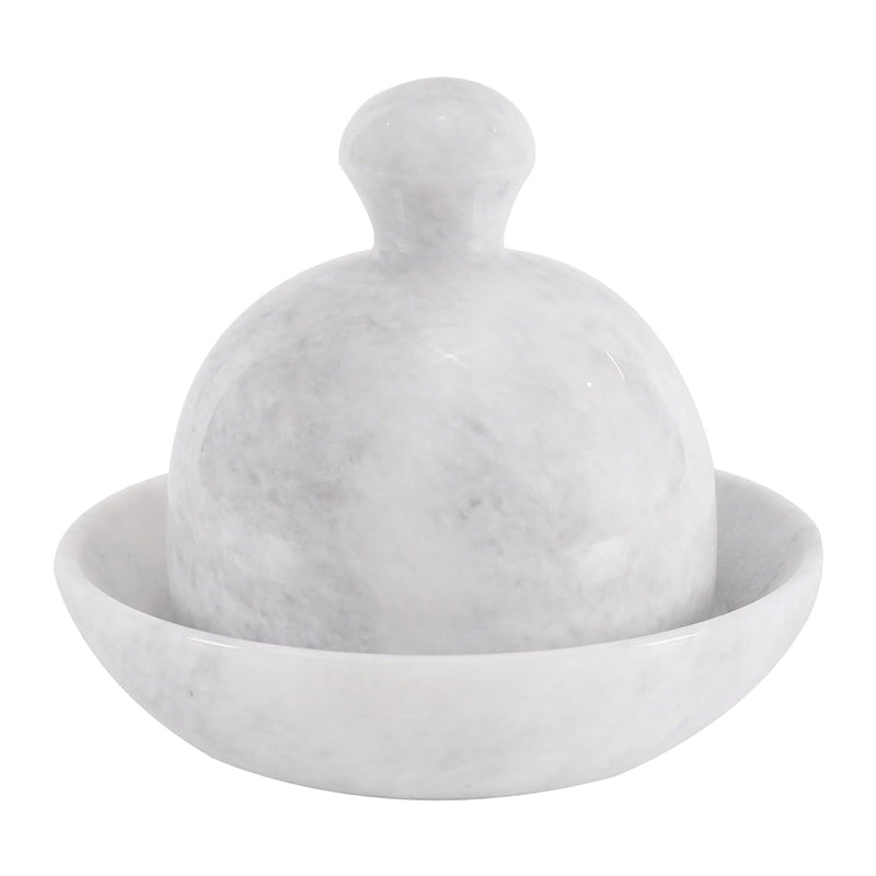 Contemporary Marble Butter Dish