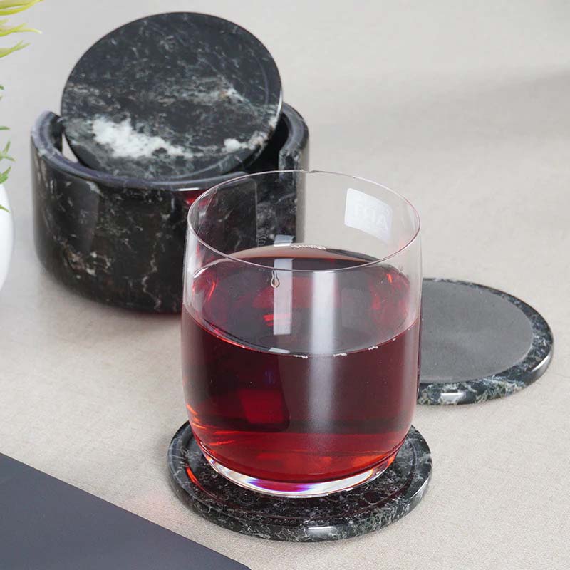 Durable Handmade Marble Coasters