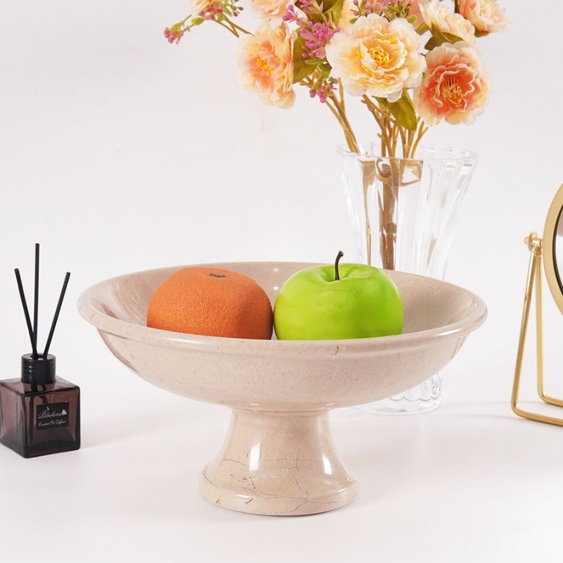 Elegant Marble Serving Bowl