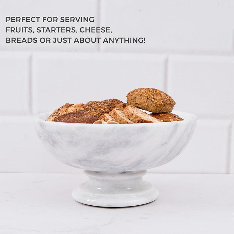 Handcrafted Marble Fruit Bowls