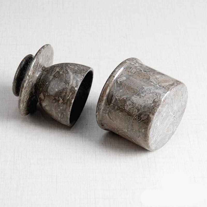 Luxurious Marble Butter Dish