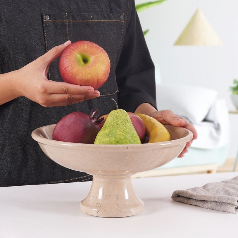 Marble Decorative Fruit Bowl