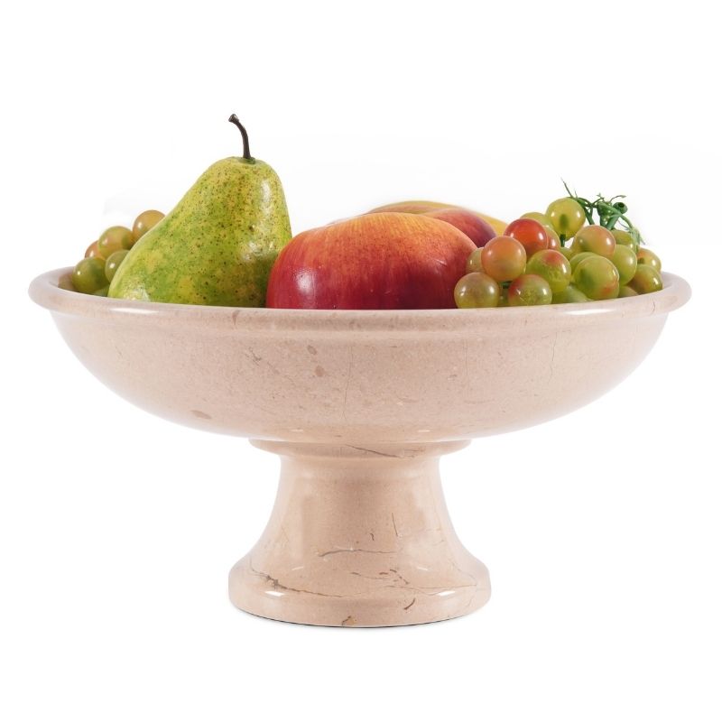 Smooth Marble Fruit Bowl