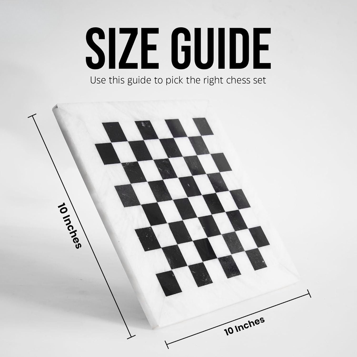 Onyx Marble Chess Set With Storage