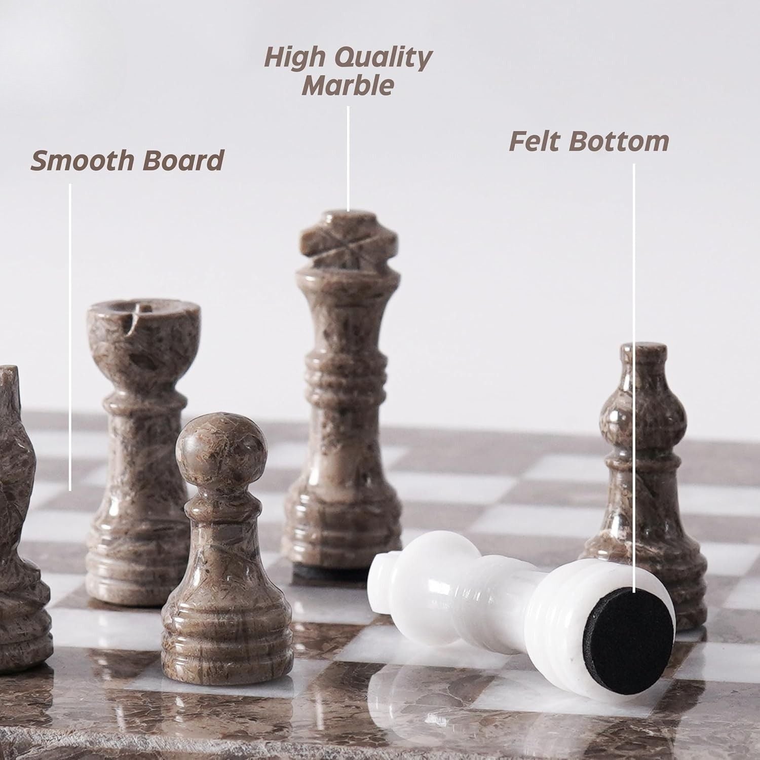 Marble Chess Board And Pieces