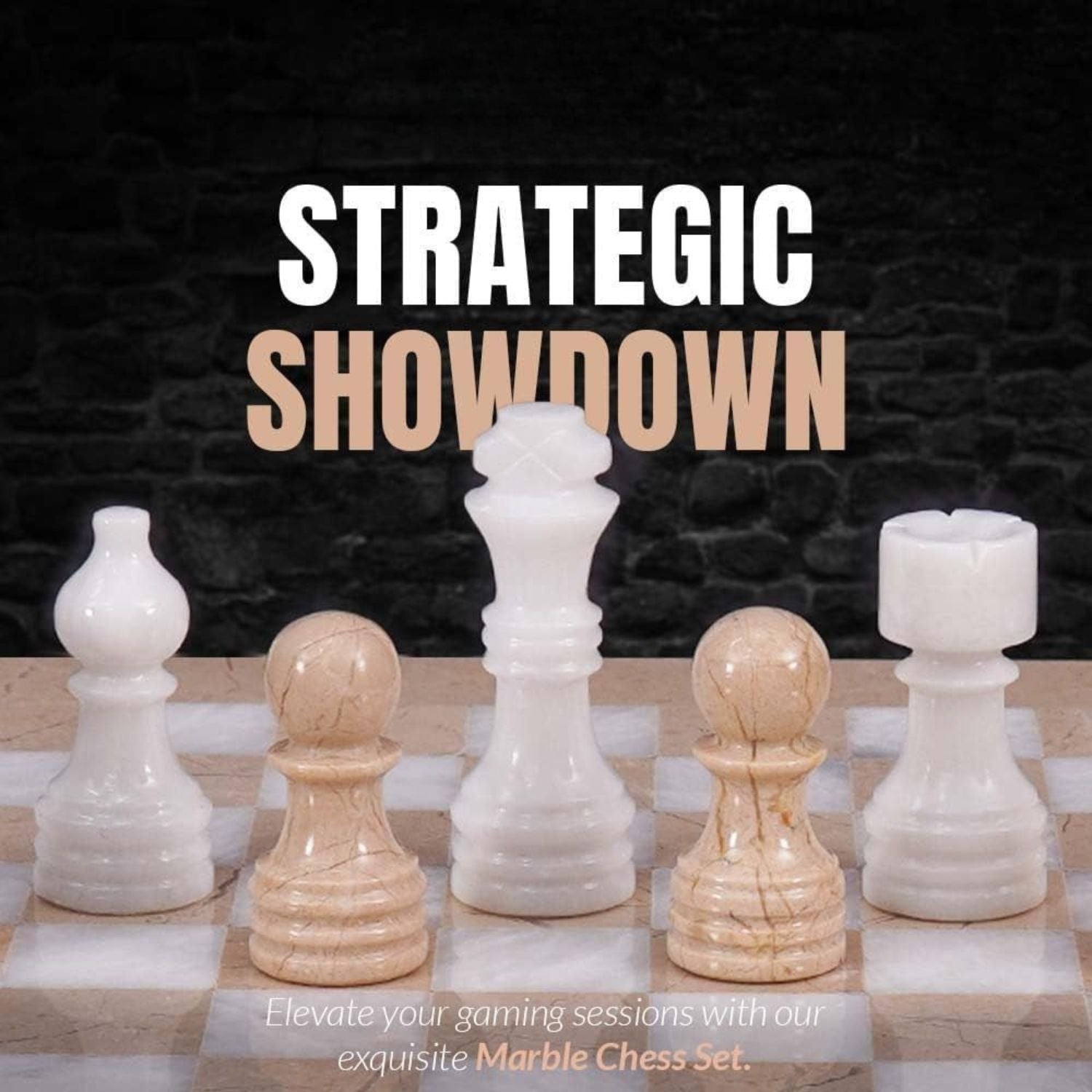 marble chess set premium