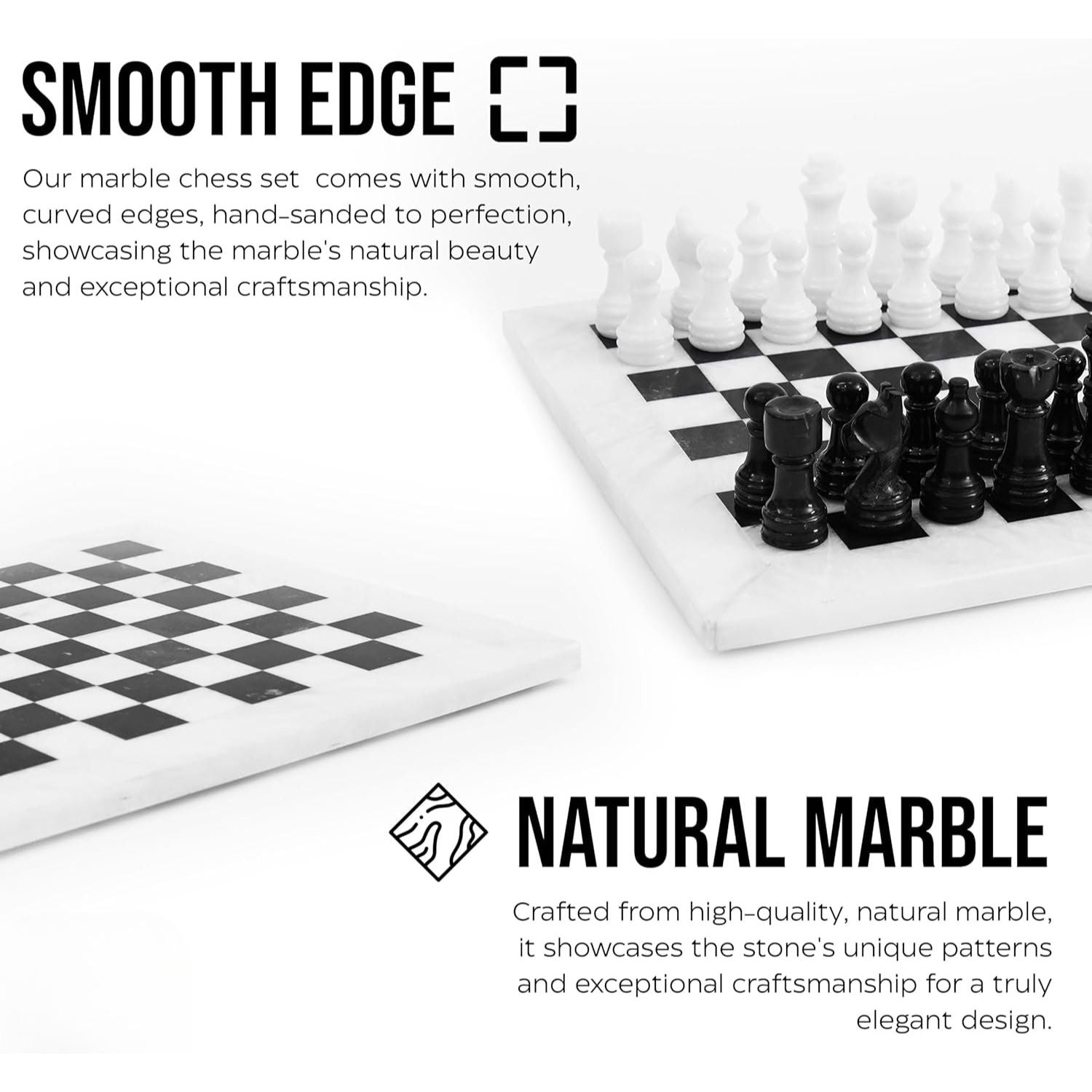 marble onyx chess board