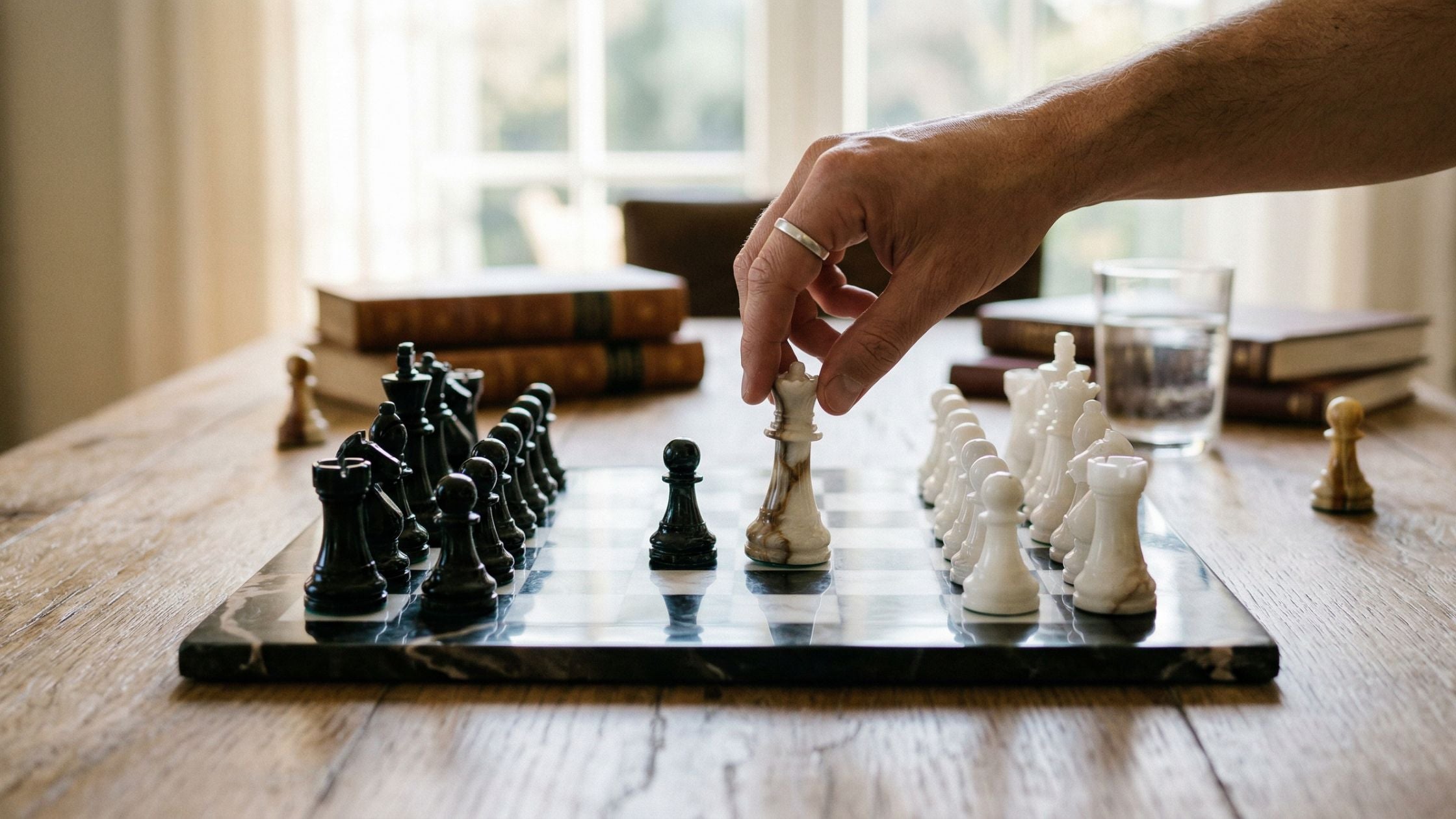 best marble chess set guide