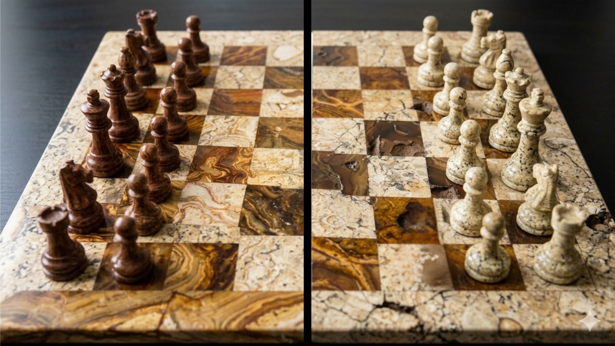 Marble chess quality