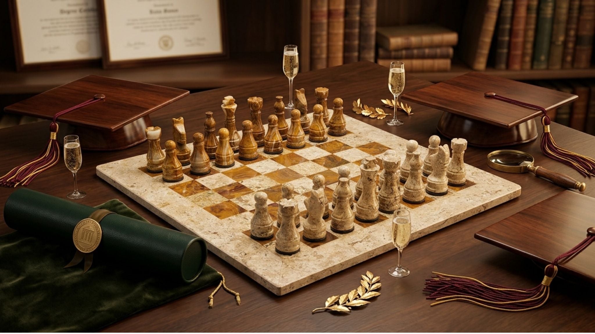 Graduation Gifts That Last: The First Chess Set They'll Actually Keep