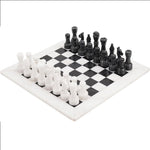 Onyx Marble Chess Set White and Black