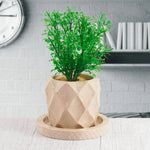 6 Inches Marble Planters For Houseplants
