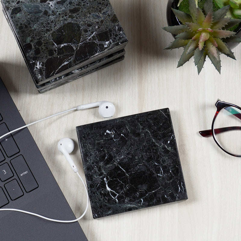 Elegant Marble Drink Mats
