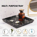 Elegant Square Marble Perfume Dish
