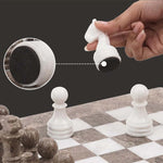 onyx marble chess pieces