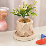 Handmade Marble Planters For Houseplants