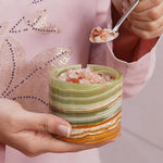 Marble Salt Cellar with Lid, Spoon and Tray 