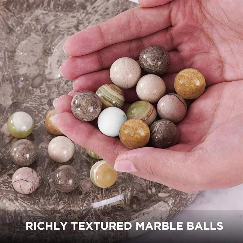 Oceanic Handmade Marble Board Game