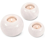 Marble Candle Stand Trio
