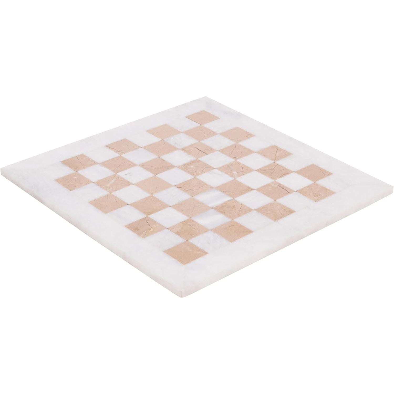 Marble Chess Board White Verona