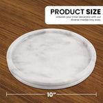 Marble Circular Serving Tray