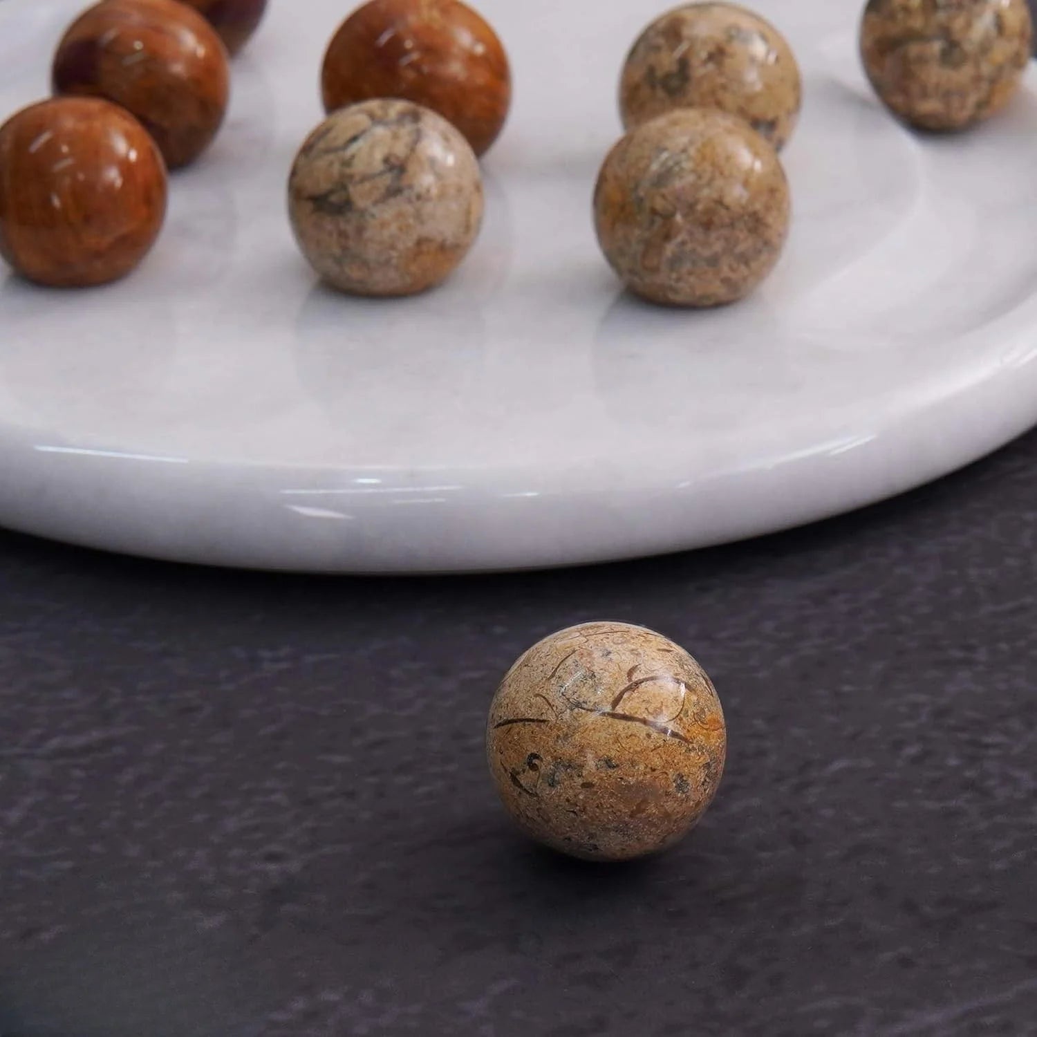 Marble Tic Tac Toe Board Games