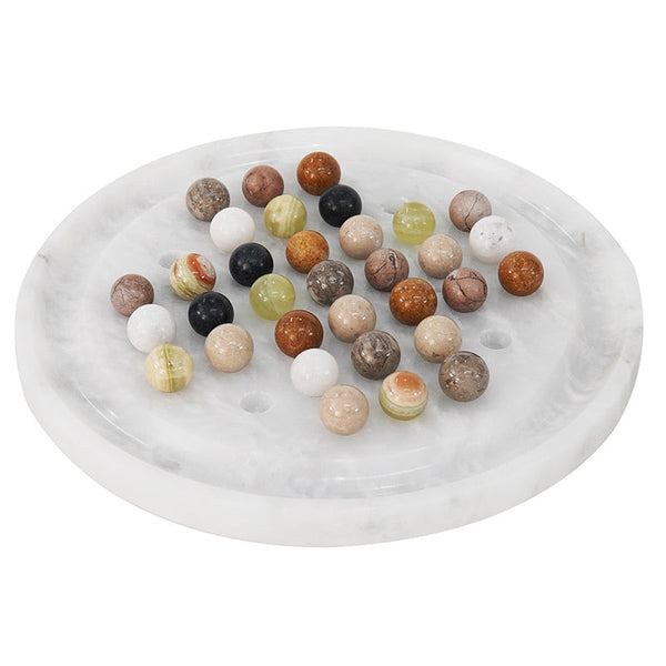 Marble Peg Solitaire