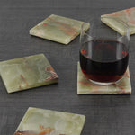 Modern Marble Drink Coasters
