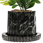 Natural Marble Plant Pot
