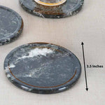 Polished Marble Coasters
