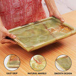 Polished Marble Serving Tray