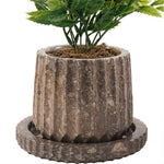 Round Marble Planter
