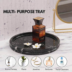 Sophisticated Marble Round Serving Tray