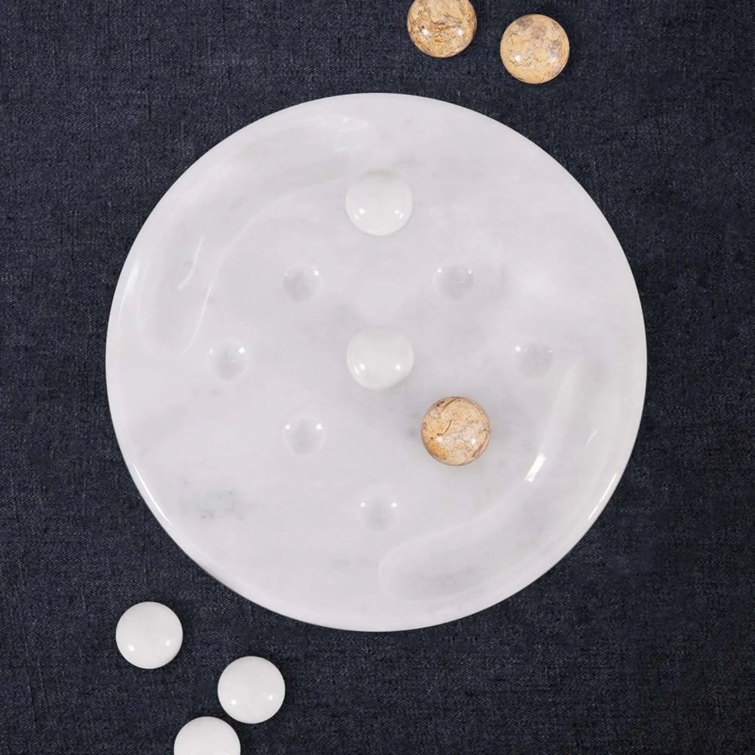 Tic Tac Toe White Coral Board Game