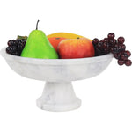 White Marble Fruit Bowl