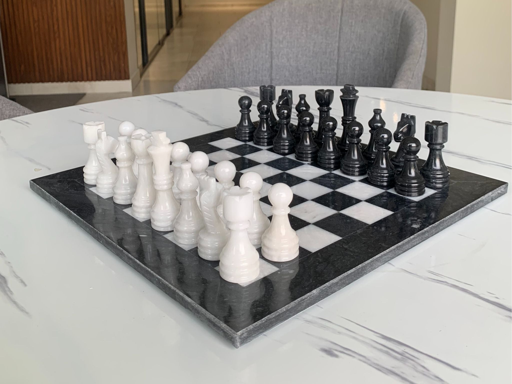 marble marble chess set