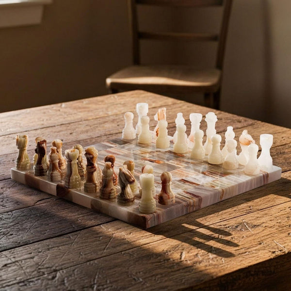 10 Inch Marble Chess Set