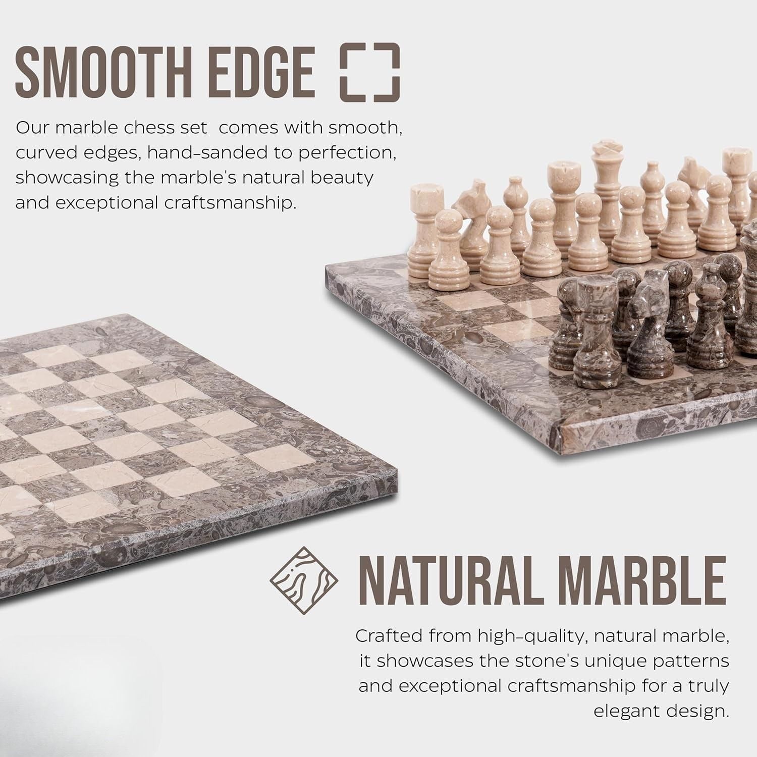 Premium Marble Chess Board Set