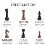onyx marble chess figures