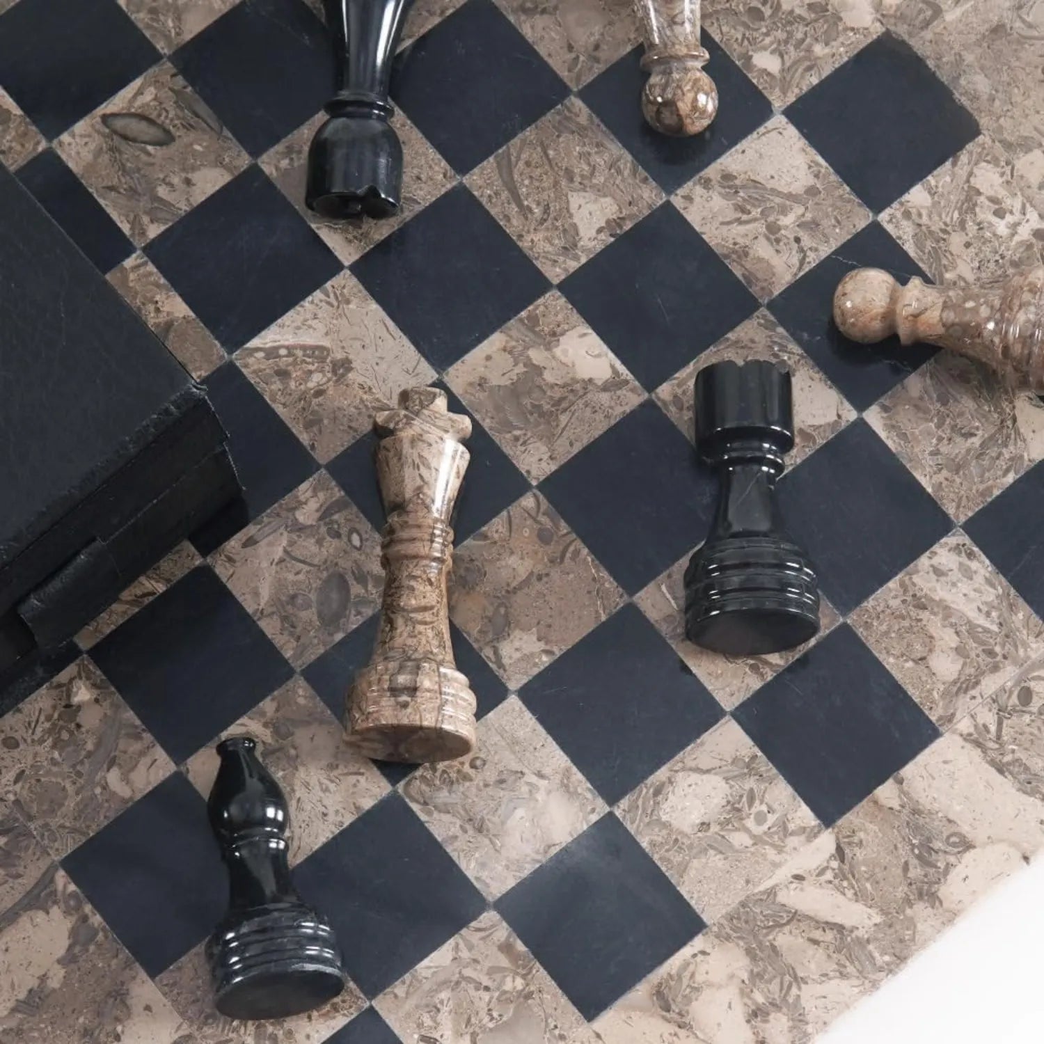 Marble Chess Board And Pieces
