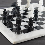 marble chess set decor