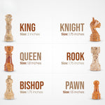 marble onyx chess figures