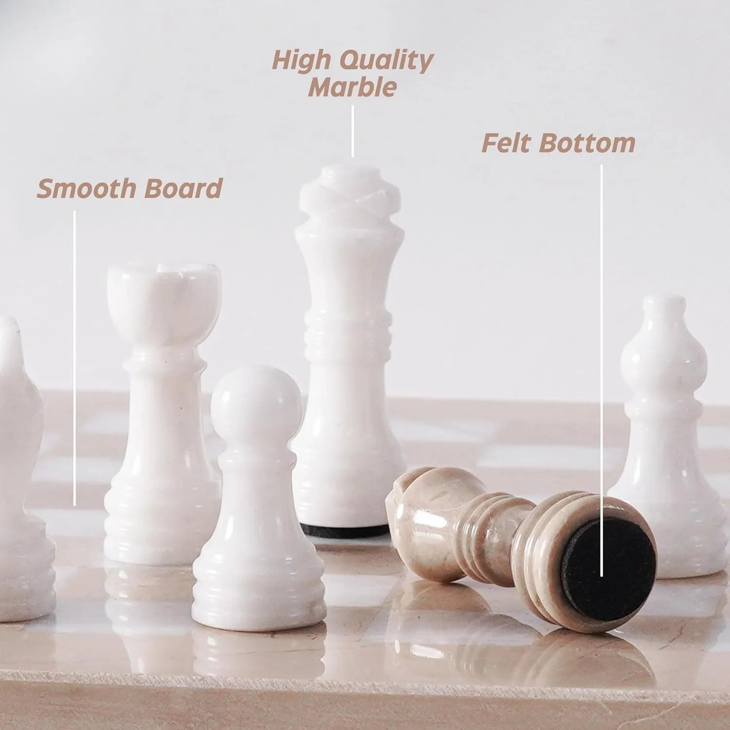 Premium Marble Chess Board And Pieces