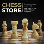 marble chess set figures