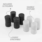marble onyx checker pieces