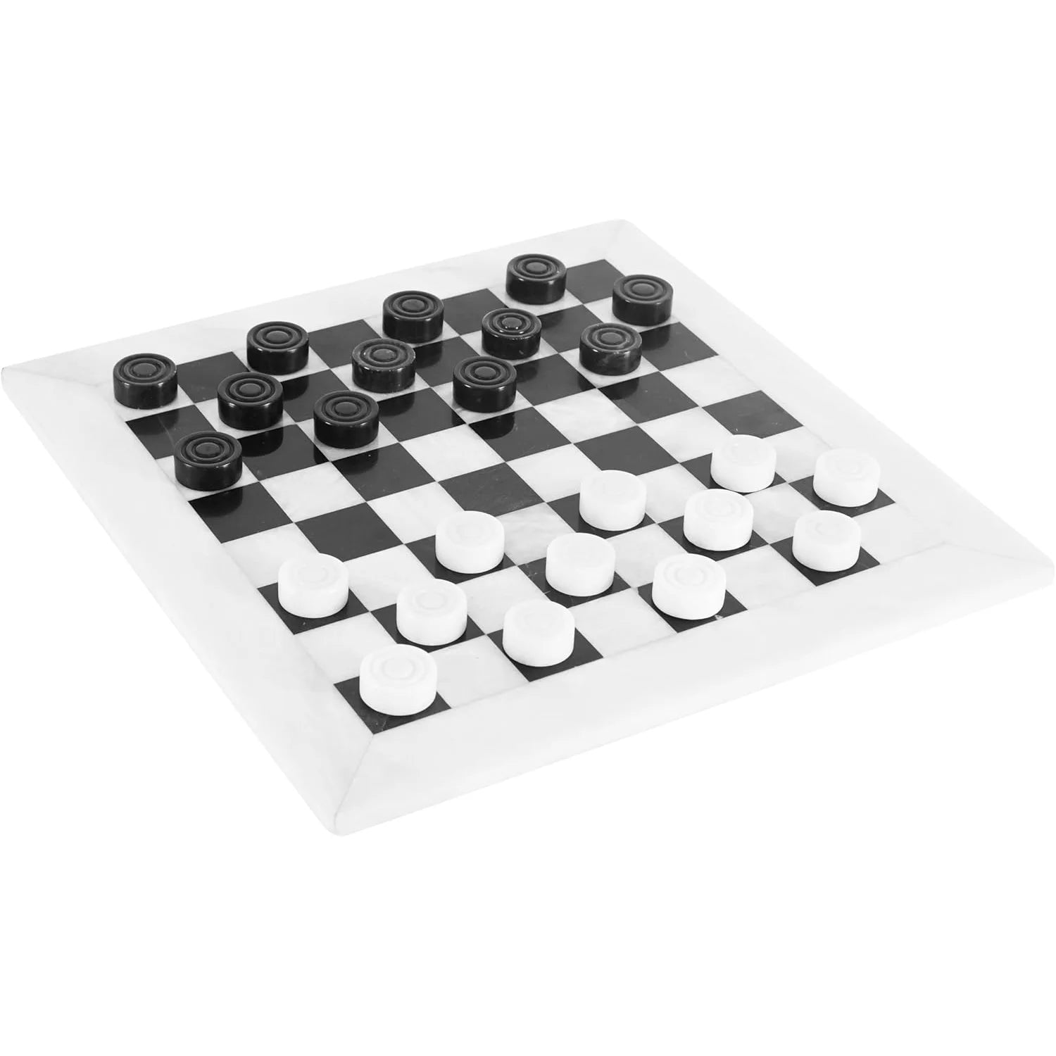 marble onyx checker set