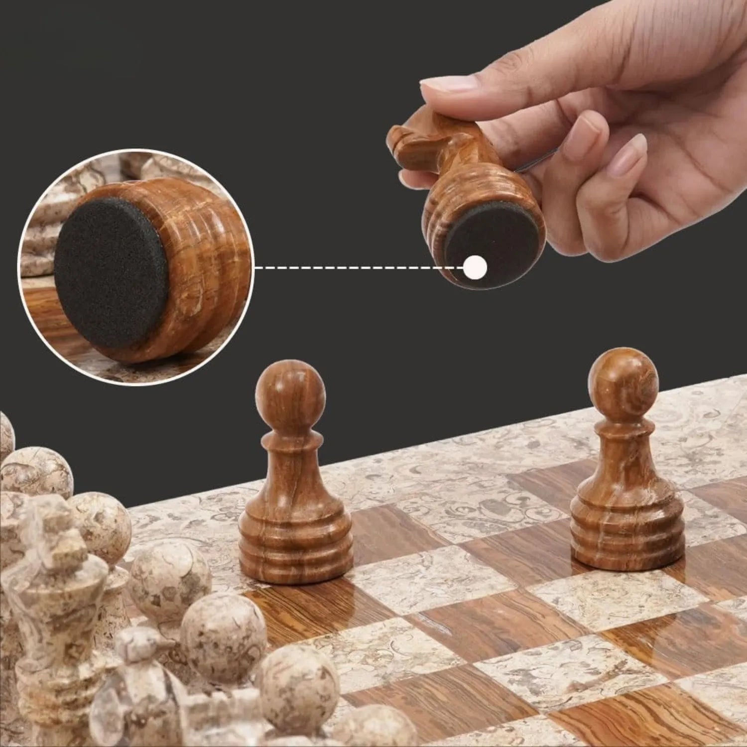 large chess pieces for decoration