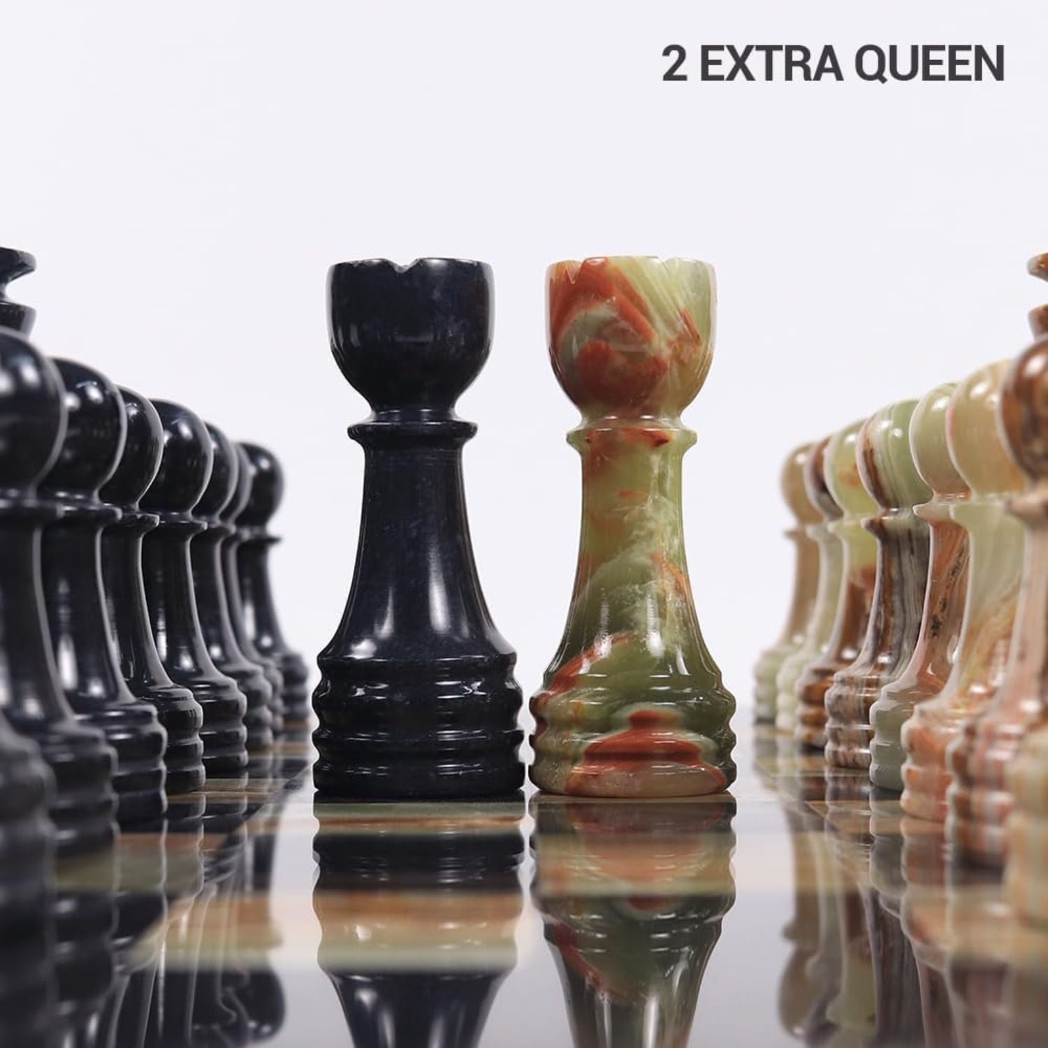 marble chess pieces