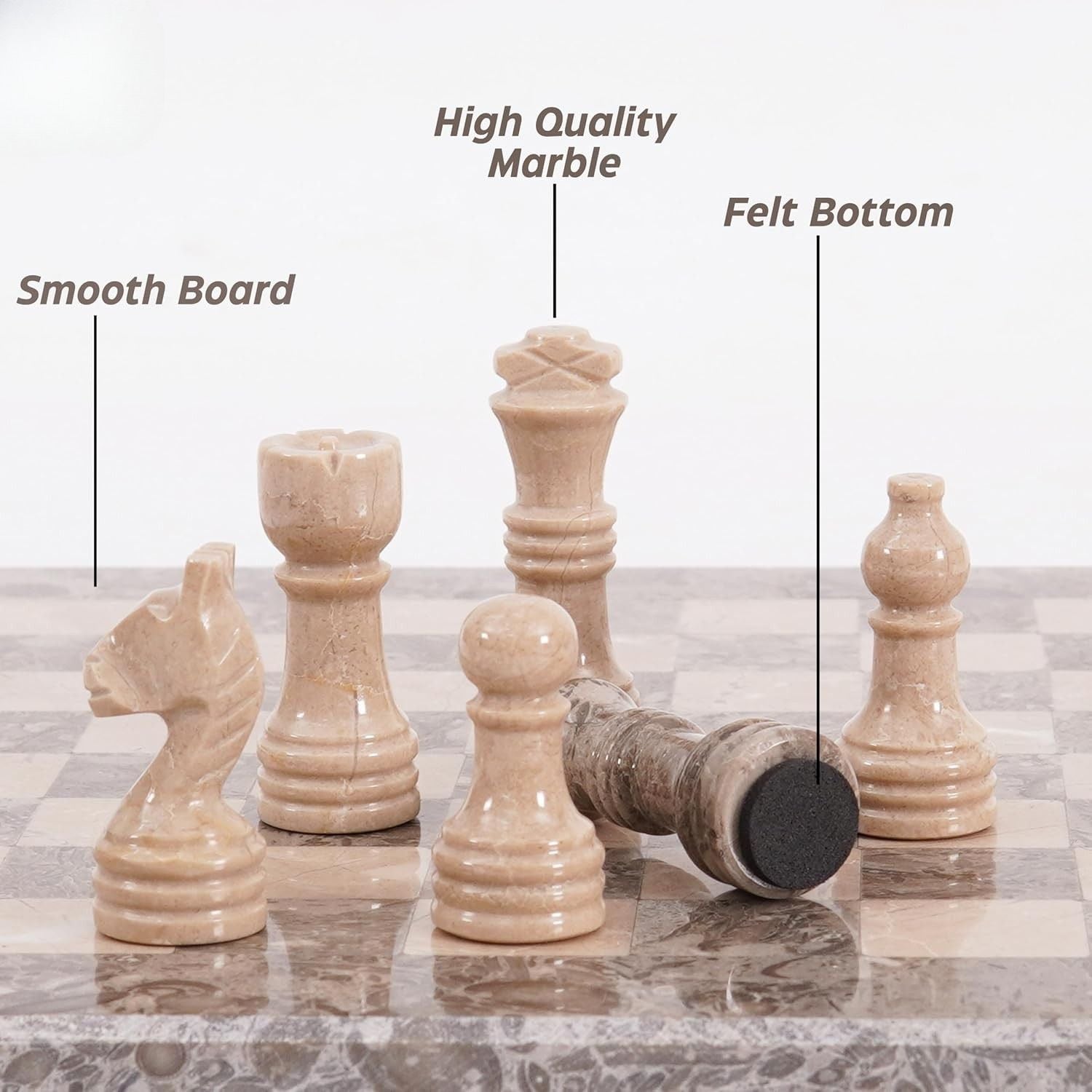 Marble Chess Board And Pieces