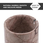 Salt Cellar with Lid marble